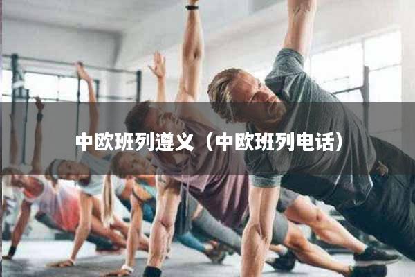 中欧班列遵义（中欧班列电话）