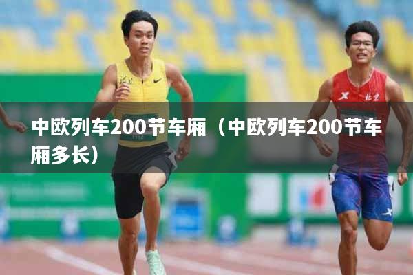 中欧列车200节车厢（中欧列车200节车厢多长）